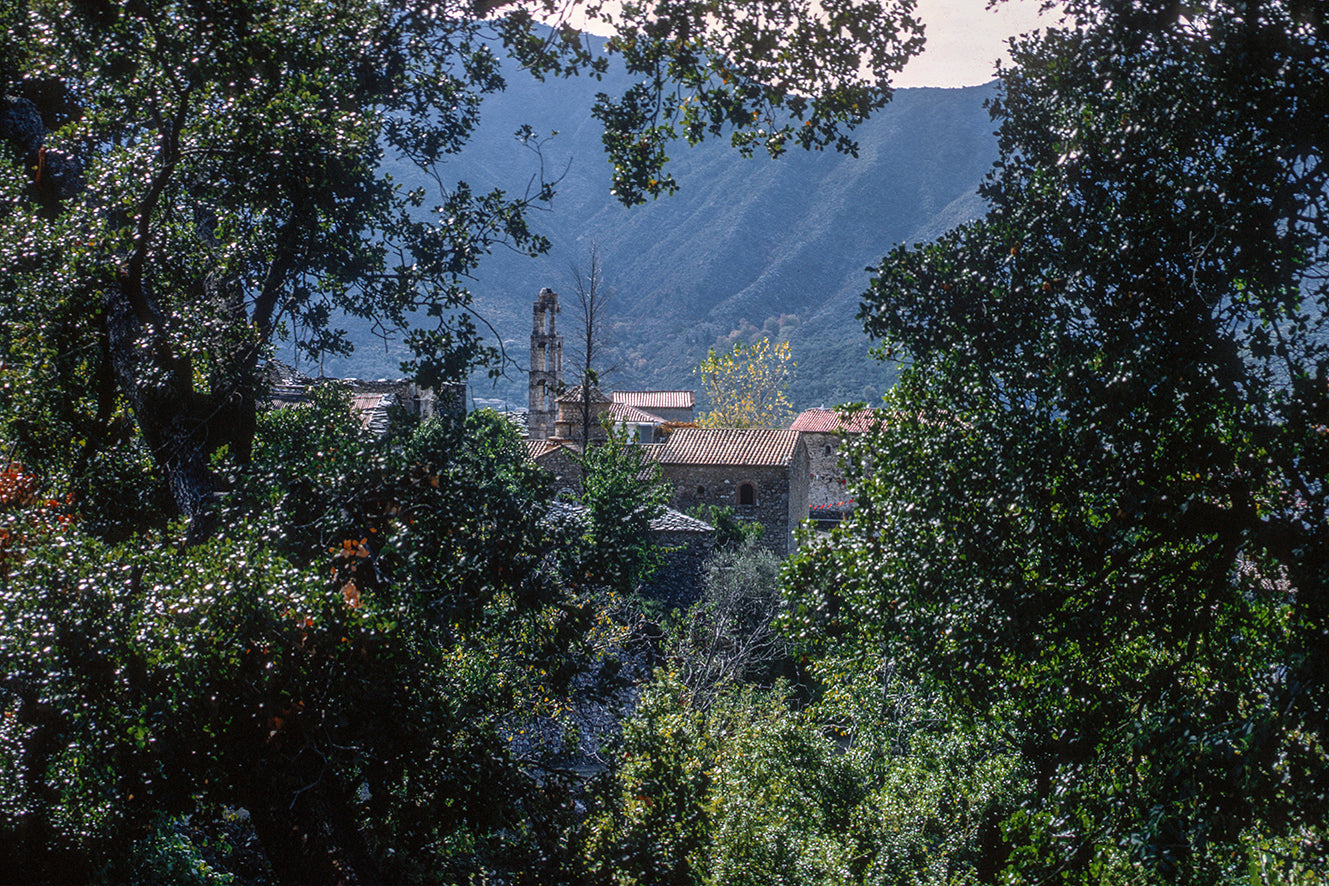 Peloponnese a small village in Mount Taygetos