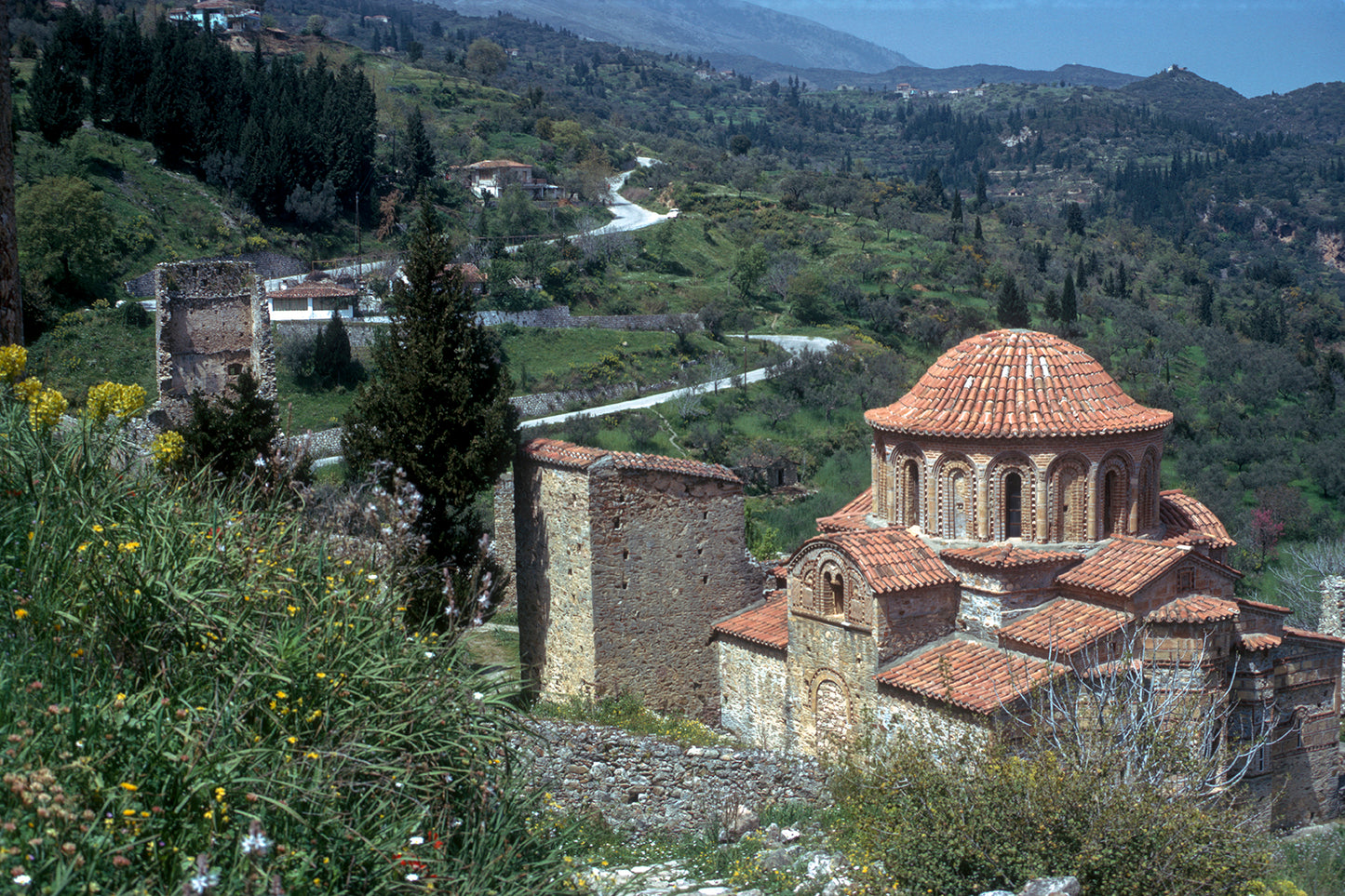 Peloponnese, taking a walk to Mystras