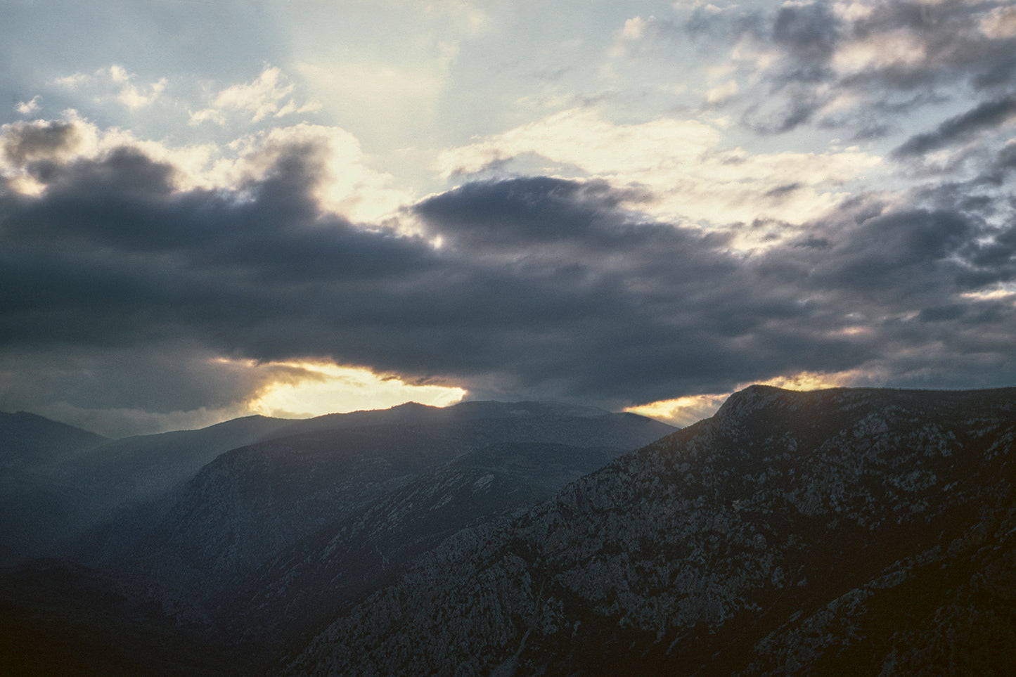 The grandeur of Mount Parnassos