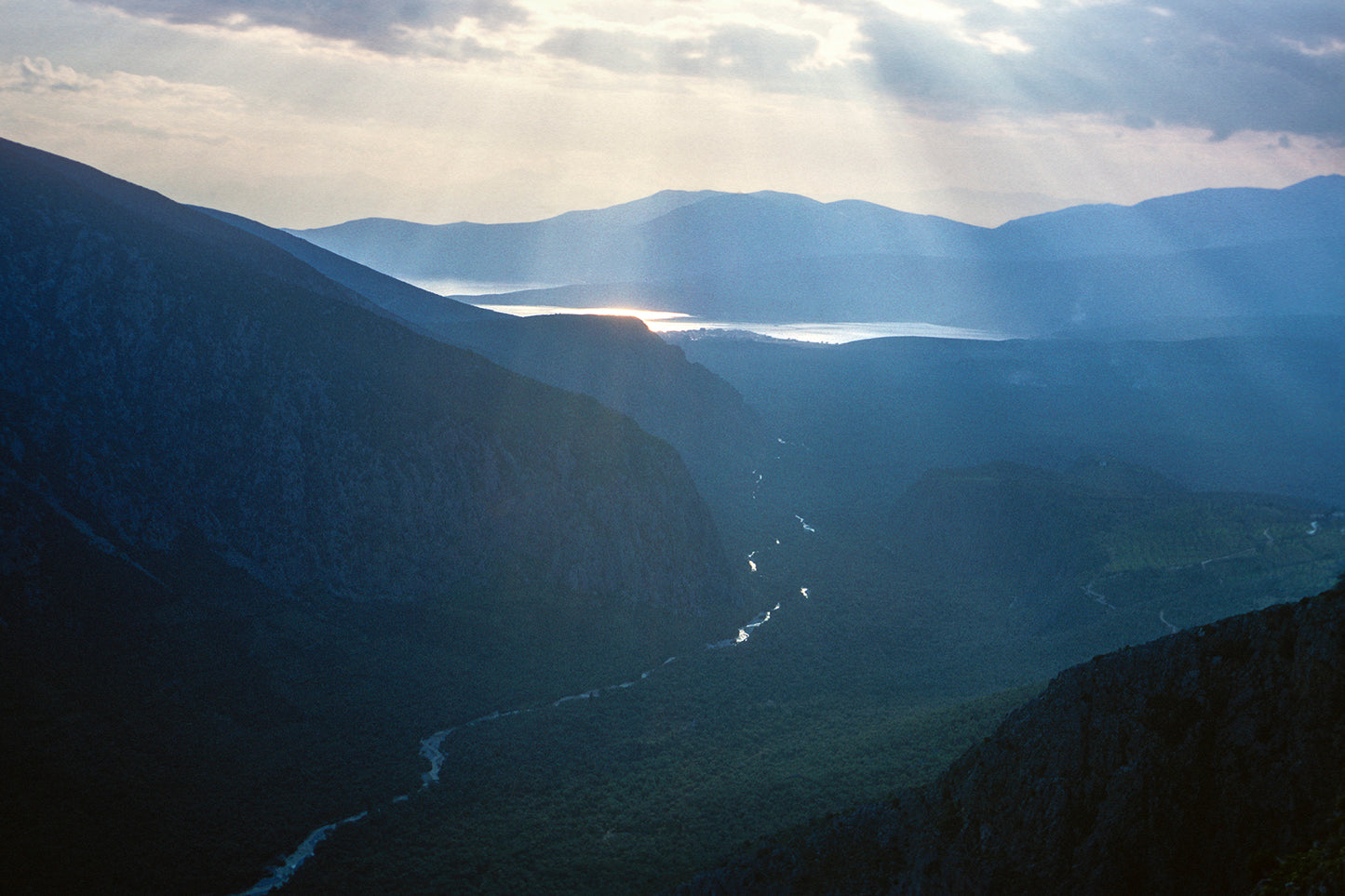 Δελφοί: Η θέα μέχρι την Ιτέα