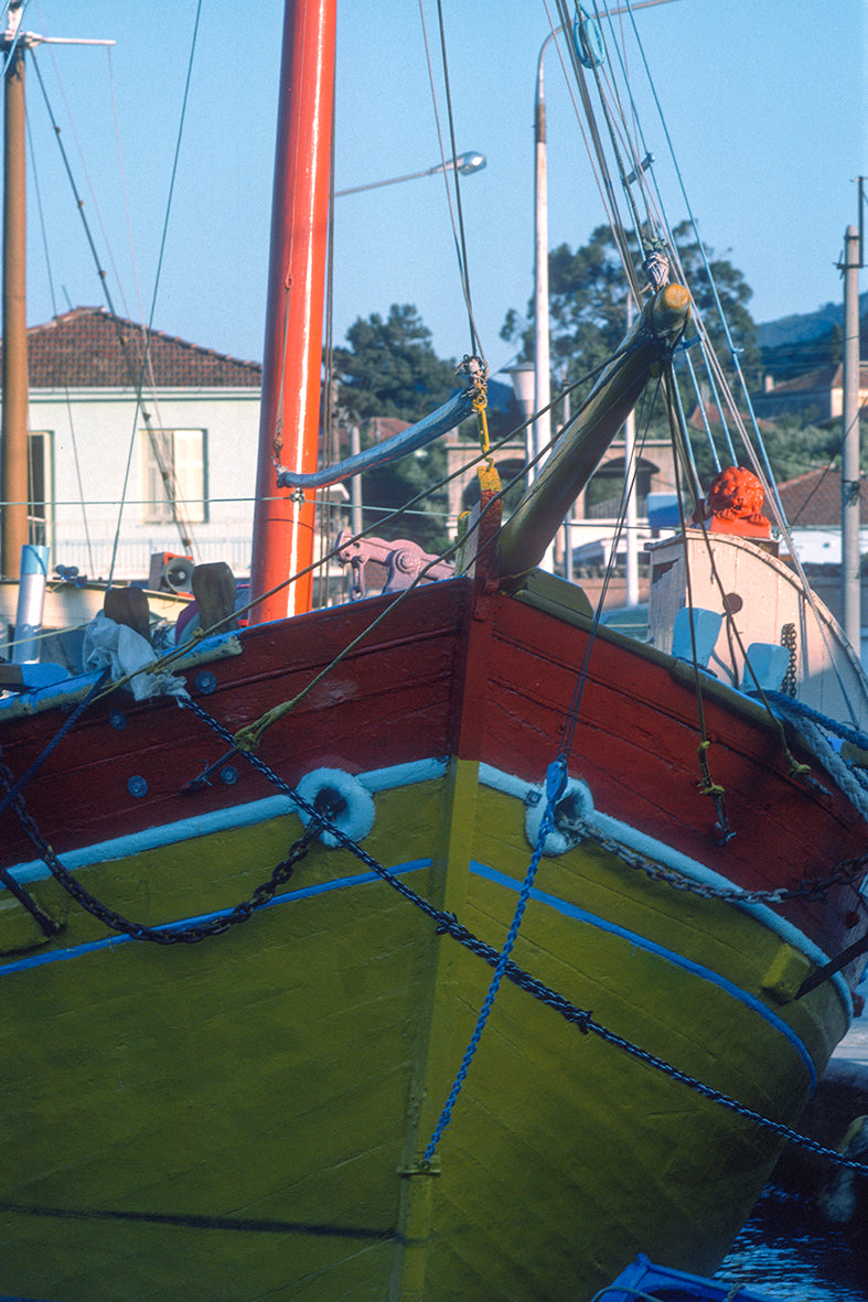 Ιθάκη η πλώρη ενός καϊκιού
