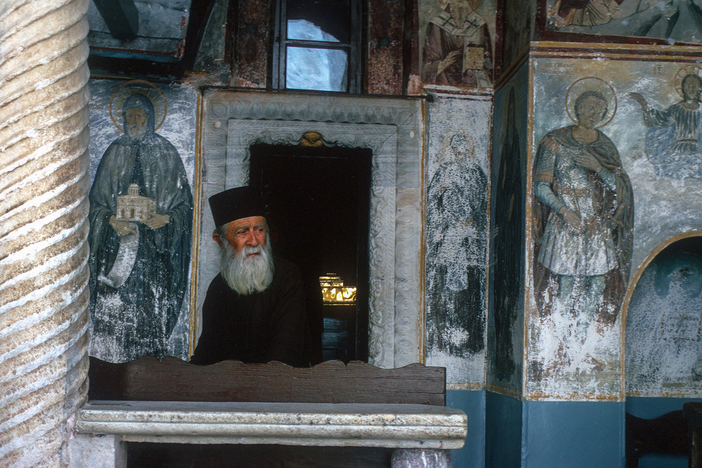 Πάτμος, ο παπάς στο Μοναστήρι