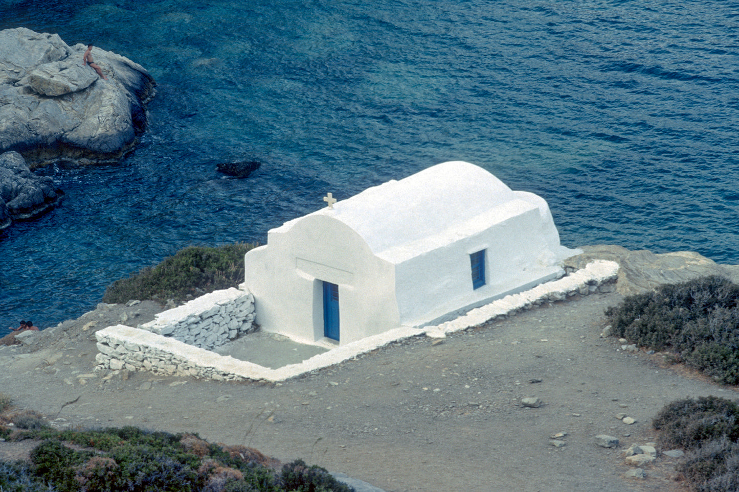 Η Αγία Άννα στην Αμοργό