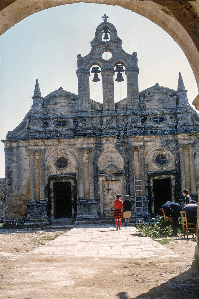 Κρήτη Αρκάδι η εκκλησία