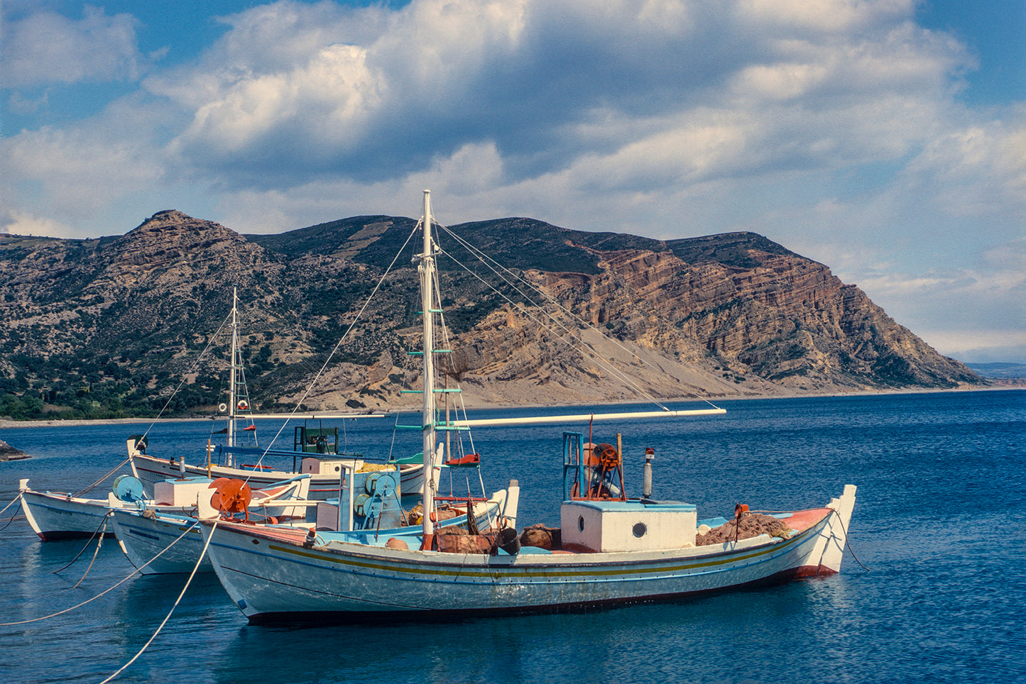 Κρήτη, καϊκια στην Αγία Γαλήνη