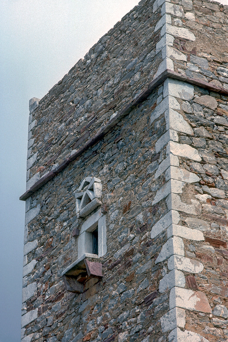 Mani in Vathia the details of a tower