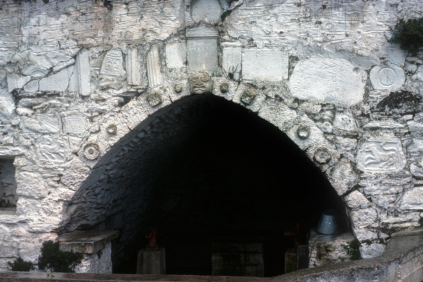 Fountains in Messinian Mani