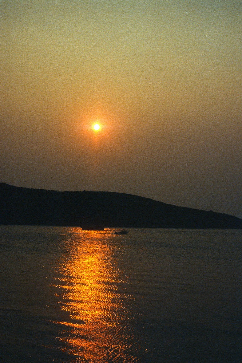 Ηλιοβασίλεμα στην Κύθνο