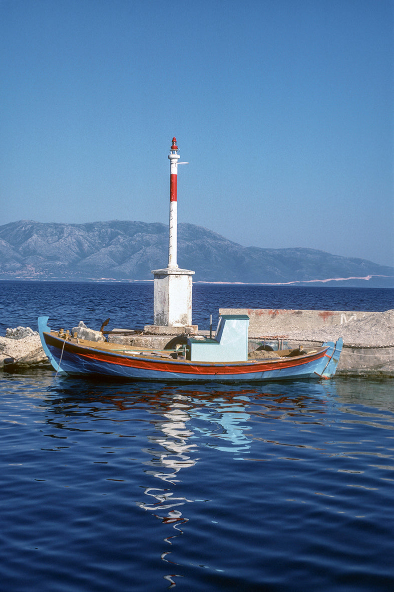 A lighthouse in the Ionian Sea