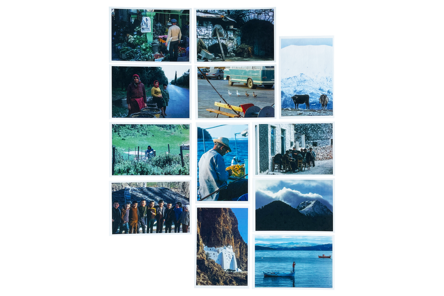 Cartes Postales set 12 photos