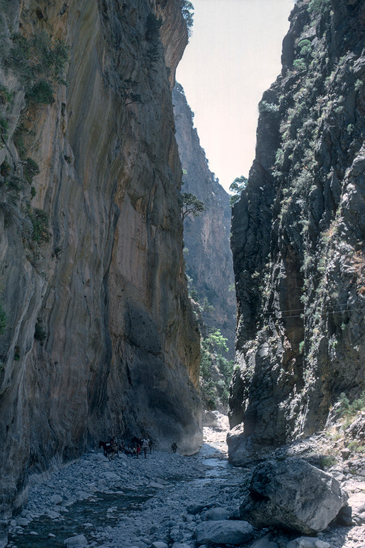 Crete, the gorge of Samaria