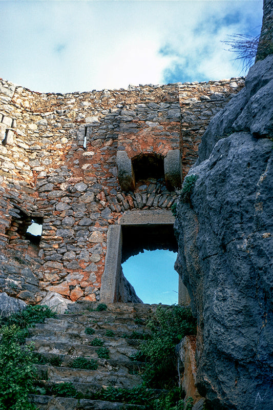 Peloponnese, inside Palamidi fortress in Nafplio