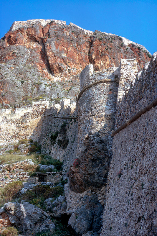 The walls of Monemvasia