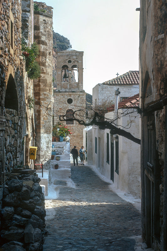 A small road in Monemvasia