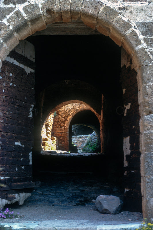 Entering Monemvasia