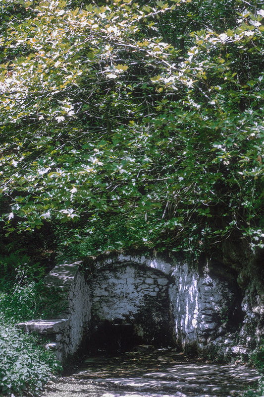 Peloponnese the fountain in Georgitsi Lakonia