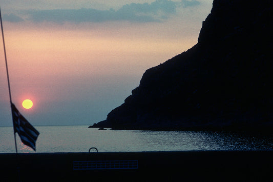 Sunset in Monemvasia