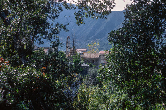 Peloponnese a small village in Mount Taygetos