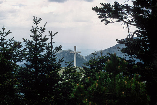 Laconia, Aghios Panteleimon the cross 1700 m