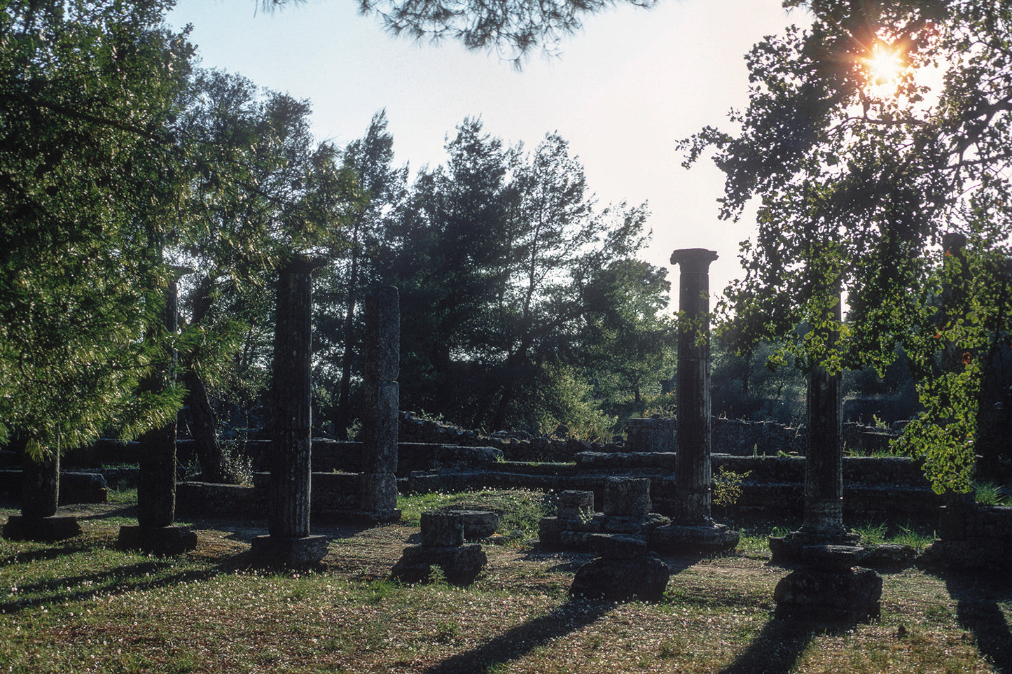 Olympia the archeological site