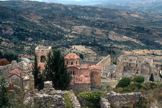 Πελοπόννησος, μία απόψις του Μυστρά