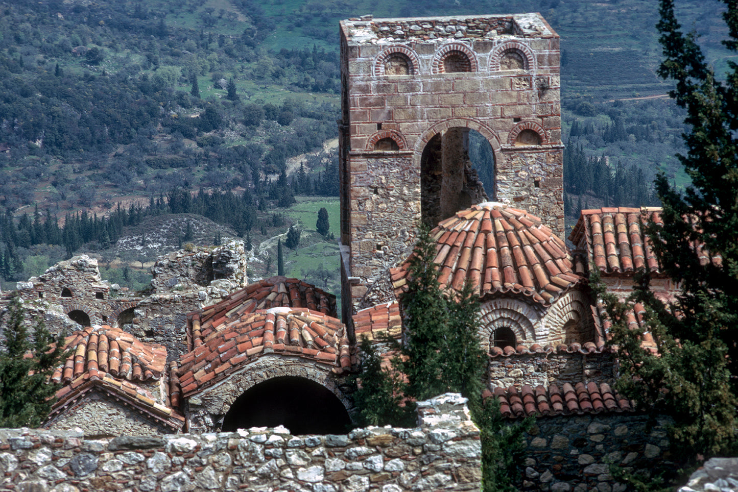 Mystras Aghia Sophia church