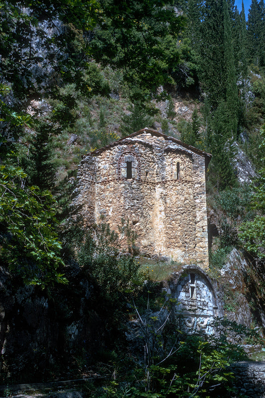 Peloponnese, a chapel in Mystras
