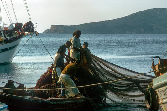 The fishermen in Skiathos