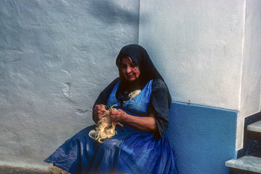 Skopelos a local lady