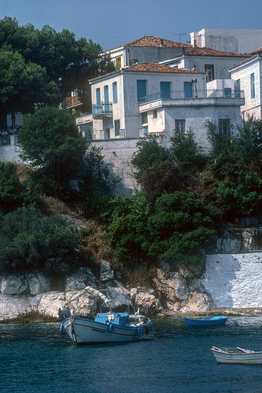 Near the port of Skiathos