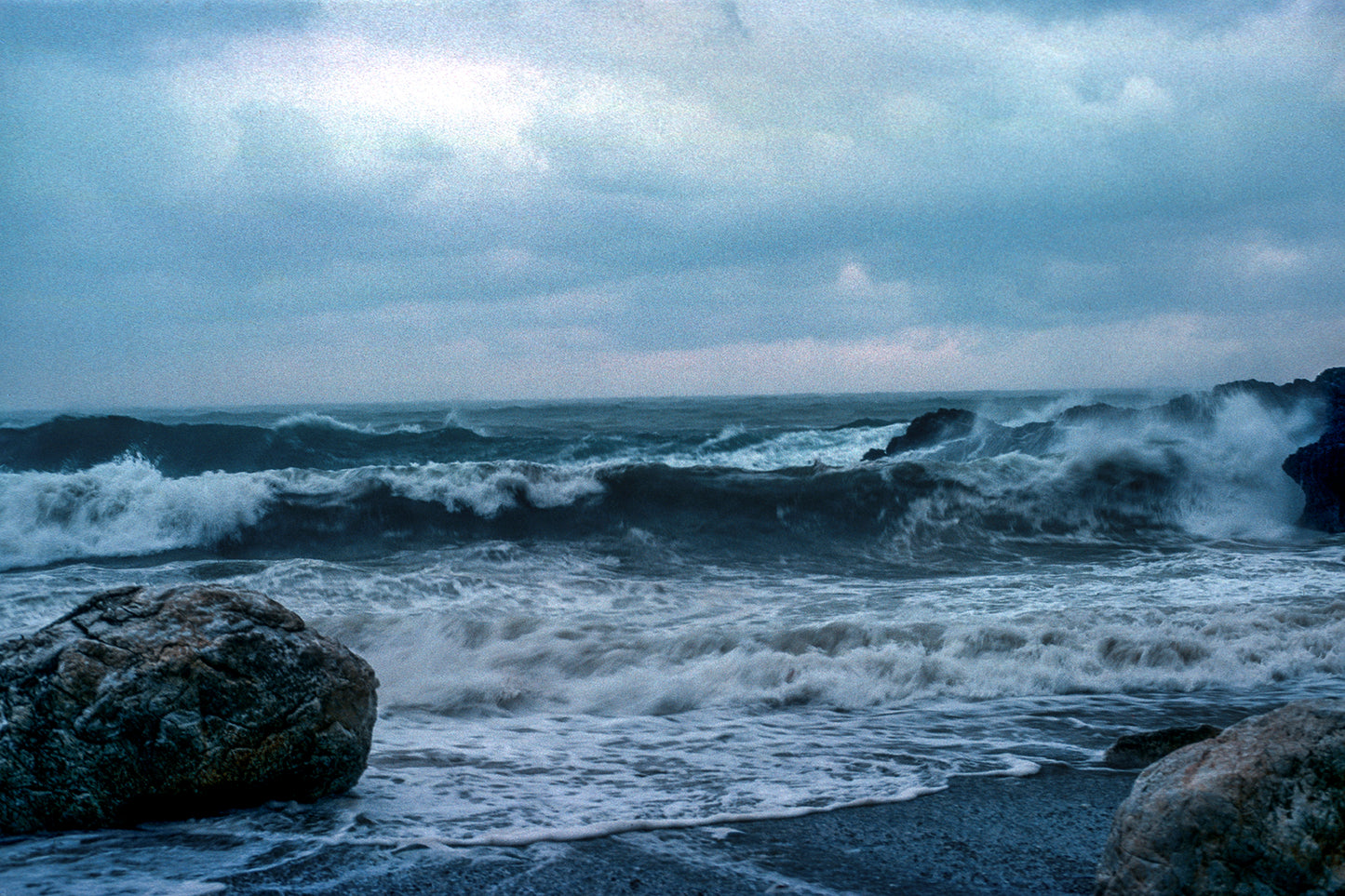 Pelion stormy weather in Mylopotamos