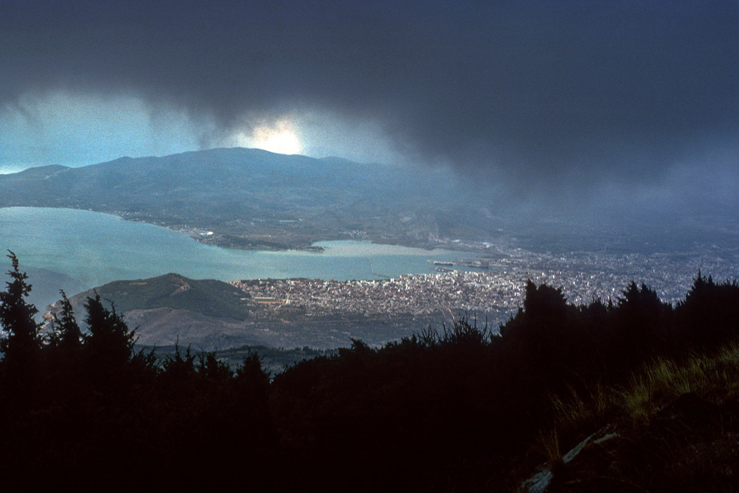 Pelion: View of the Pagasitikos bay