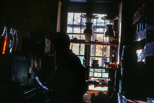 Στο χωριό Τερψιθέα Παρνασσίδος, το καφενείο