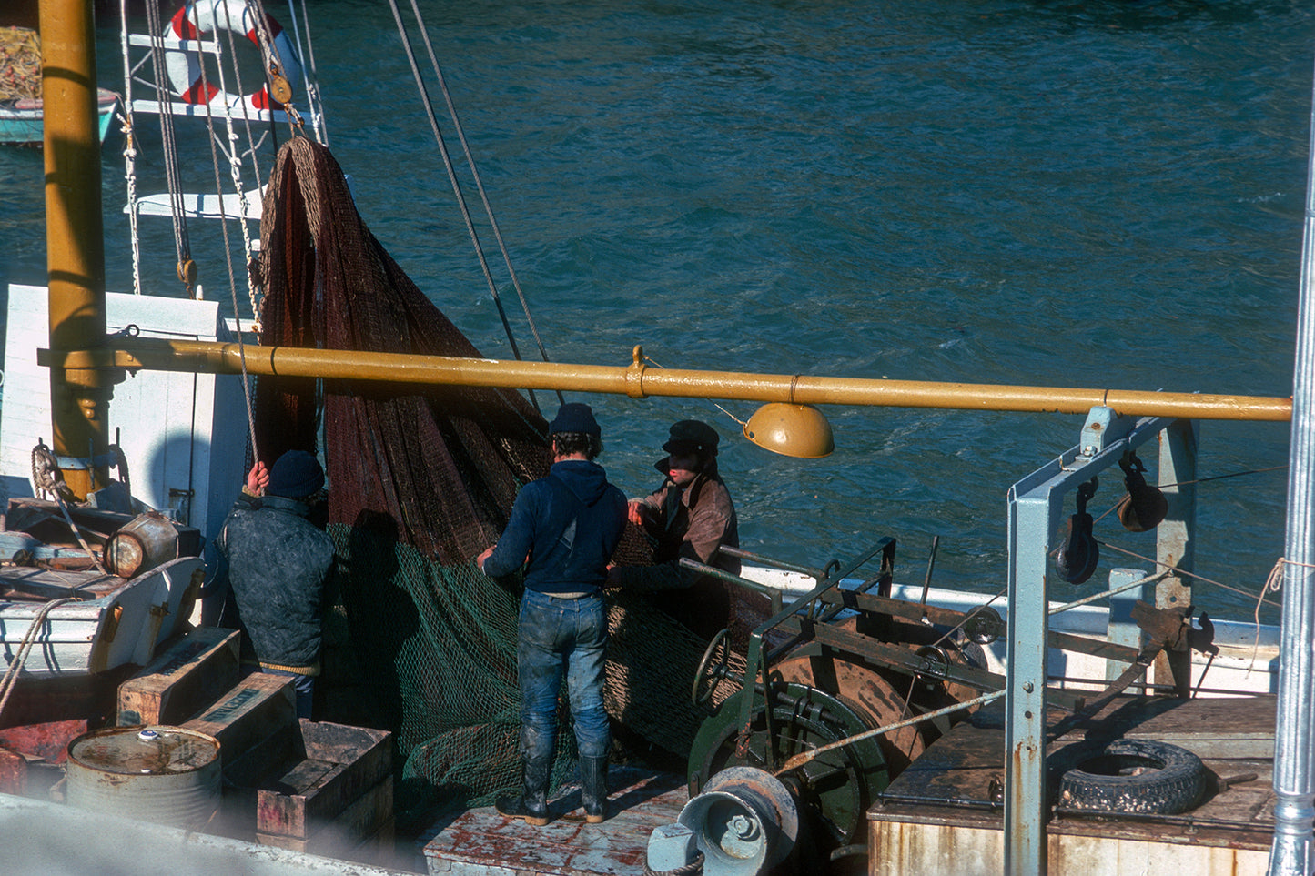 Nafpaktos, the fisherman and their fishing boat