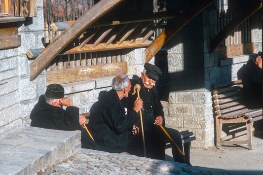The square in Metsovo