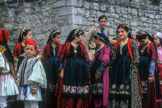 Clothes women wear in Metsovo