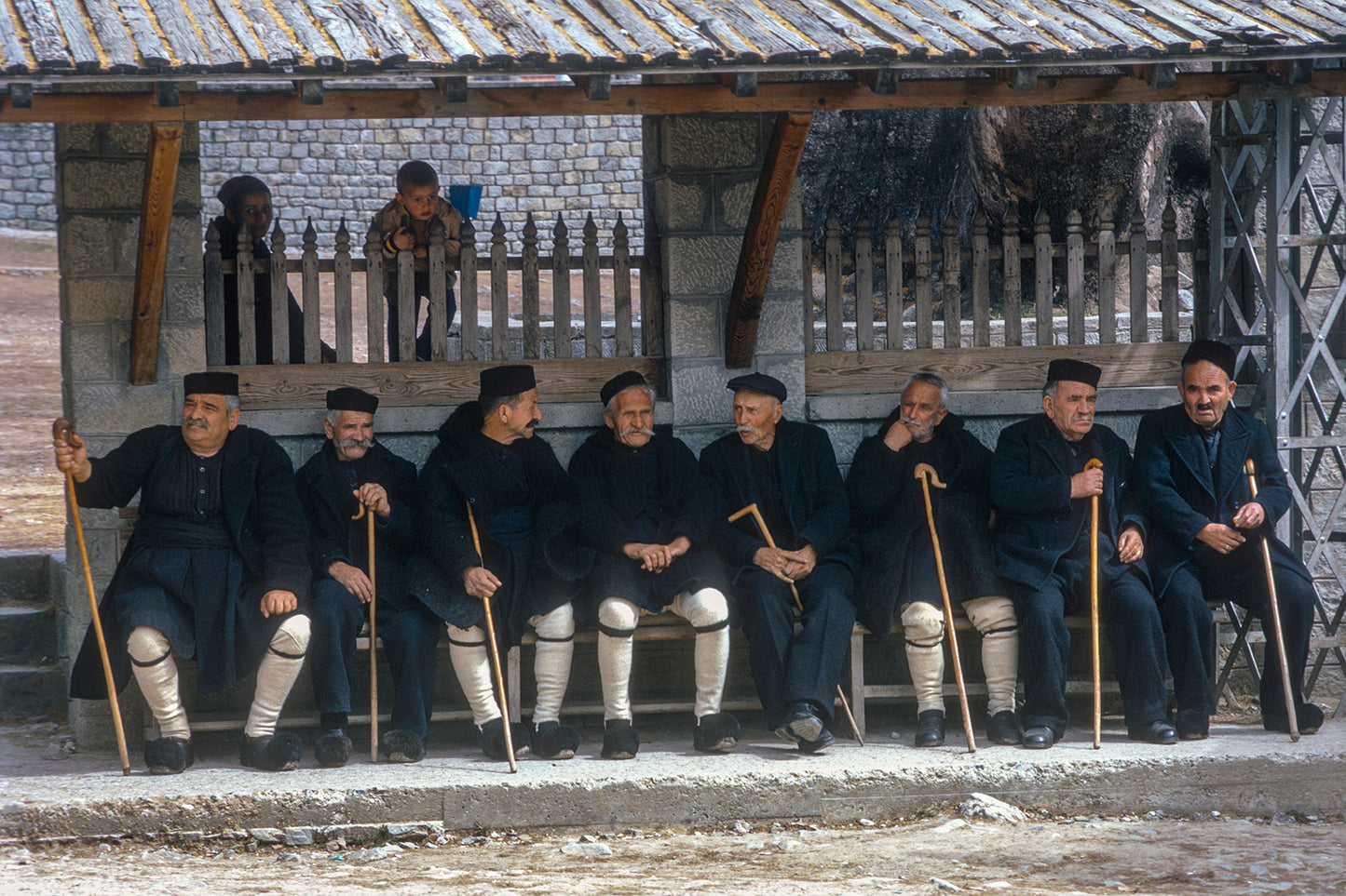 Locals in Metsovo