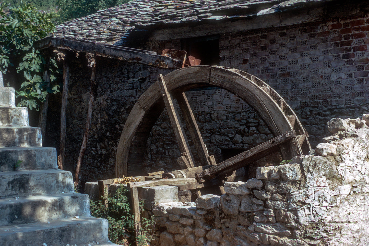 A watermill in Panagia in Thassos