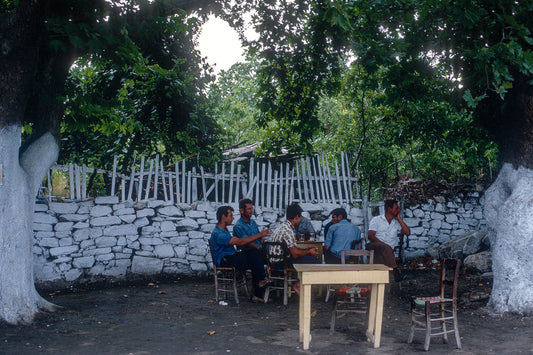 A small cafe in Limenas in Thassos