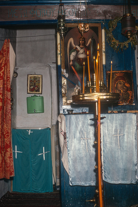 A chapel in Theologos in Thassos