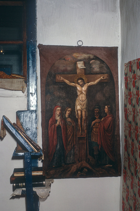 Στο εκκλησάκι στον Θεολογο στην Θάσο