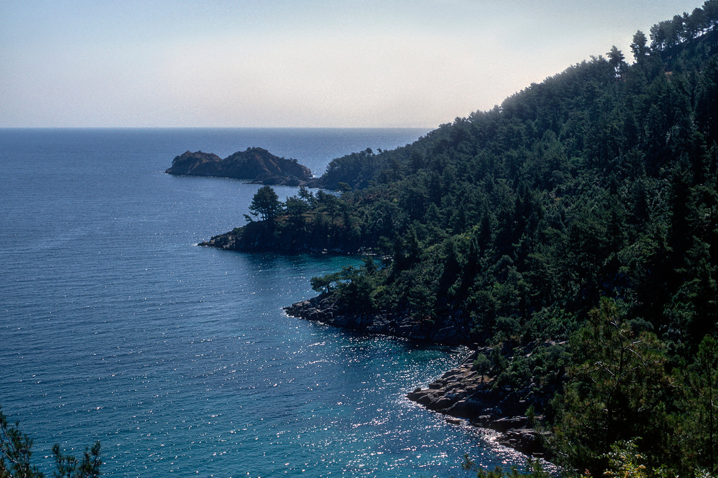 A landscape in Thassos island