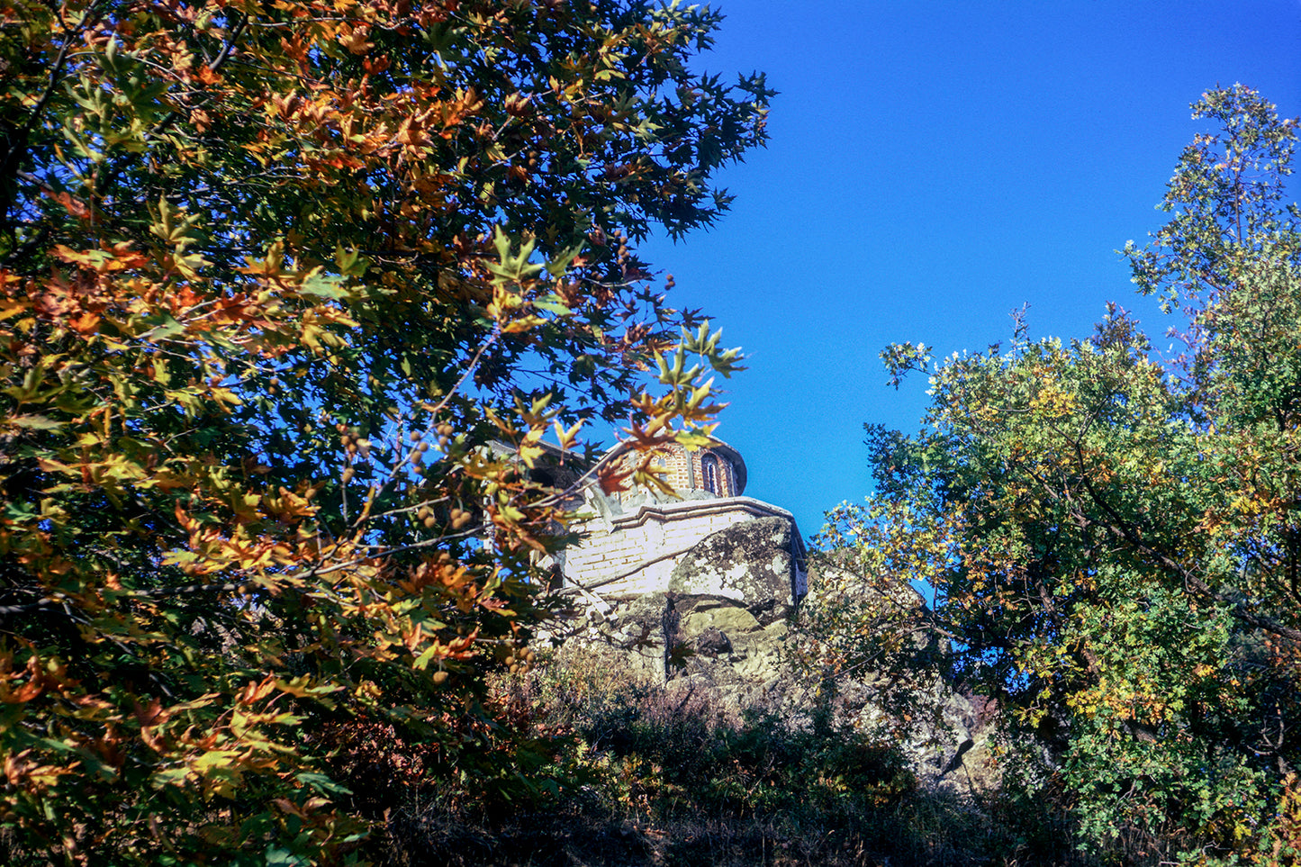 Karditsa the Monastery of Aghia Koroni