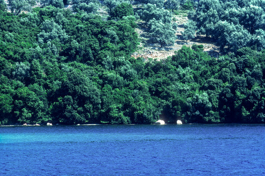 A landscape in Meganisi