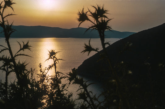 Ηλιοβασίλεμα στην Ιθάκη