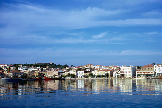 The port of Mytilene