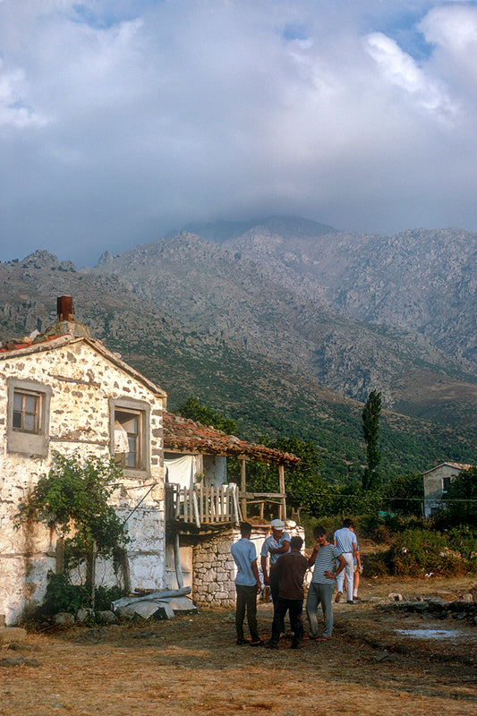 Samothrace the village Palaiopoli