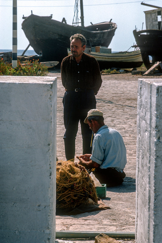 Σάμος: ψαράδες στην δουλειά