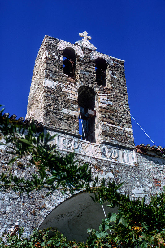 A bell tower in Samos