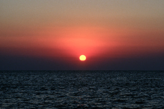 Ionian a sunset